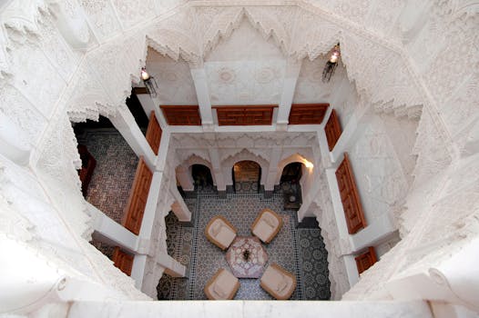 Float in Moroccan Courtyards at Riad Alili, Marrakech