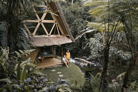 Bali Jungle Hotels With Bamboo Floors and Lotus Pools