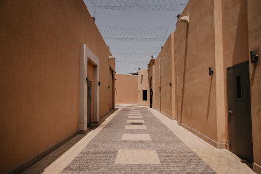 Dubai Desert Hotels With Star Walls and Gold Ceilings