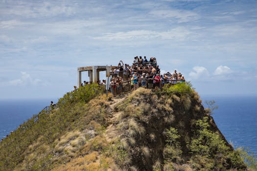 Hawaii Cliff Hotels With Ocean Ceilings and Fire Paths