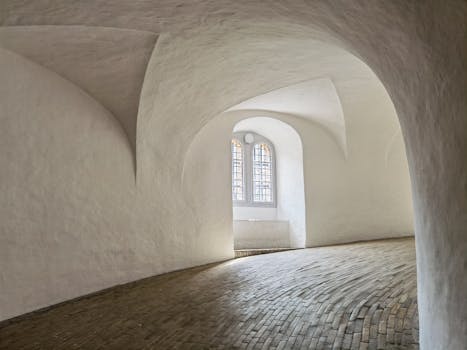 Santorini Dome Hotels With White Walls and Ocean Floors